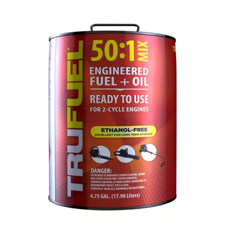 TruFuel 4.75 gal Pre-mixed 2-stroke fuel 50:1 Fuel Additives