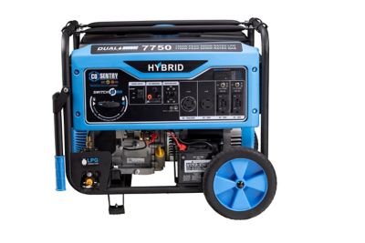 Image showing  7,750/6,250-Watt Dual-Fuel Portable Generator