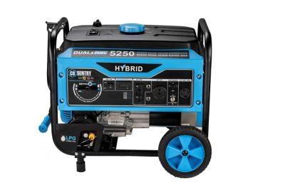 Image showing  5,250/4,250-Watt Dual-Fuel Portable Generator