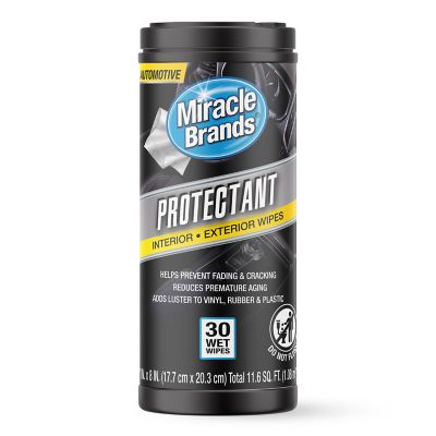 Miracle Brands MiracleWipes Auto Protectant, 30 ct.