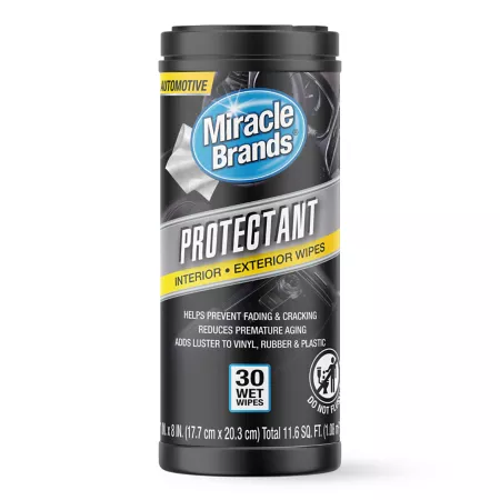 Miracle Brands MiracleWipes Auto Protector 30 ct Leather Cleaners