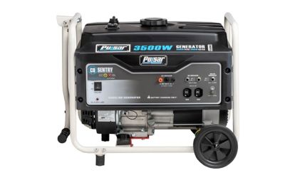 Image showing  3,500/3,000-Watt Gasoline Powered Generator, CO Shutdown Sensor, Mobility Kit Included