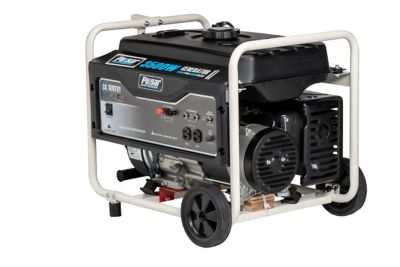 Image showing  3,500/3,000-Watt Gasoline Powered Generator, CO Shutdown Sensor, Mobility Kit Included