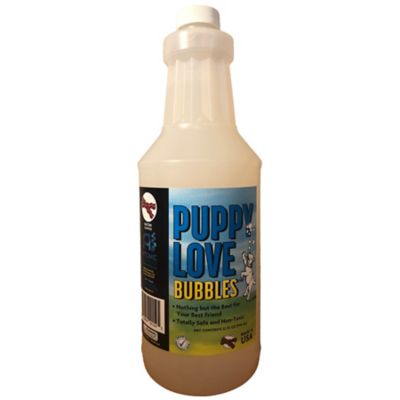JVR Enterprises Bacon Scented Puppy Love Bubbles for Dogs, 32 oz. Refill Bottle