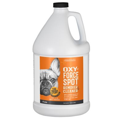 Tough Stuff Nilodor Oxy-Force Spot Remover & Cleaner, 1 gal. Natural Touch Formula for Pets
