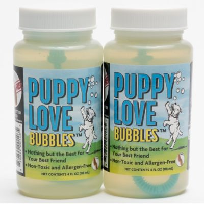 JVR Enterprises Puppy Love Bubbles: 2 Pack Peanut Butter Scented - 4oz. Bottles