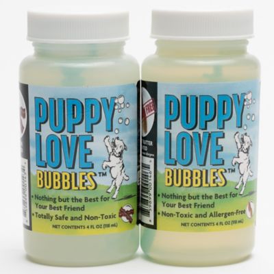 JVR Enterprises Puppy Love Bubbles: 2 Pack Combo - Bacon & Peanut Butter Scented, 4 oz