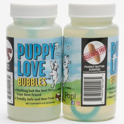 Image showing  Puppy Love Bacon and Peanut Butter Scented Bubbles for Dogs, 4 oz., 2-Pack