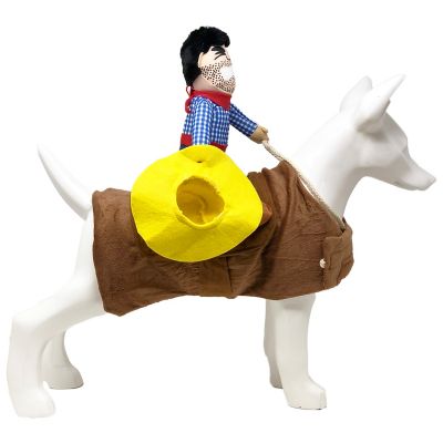 Image showing  Yeepaw' Cowboy Pet Holiday Dog Costume
