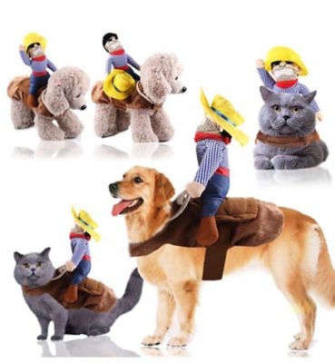 Image showing  Yeepaw' Cowboy Pet Holiday Dog Costume