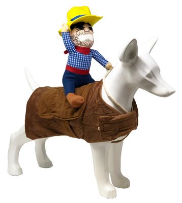 Image showing  Yeepaw' Cowboy Pet Holiday Dog Costume