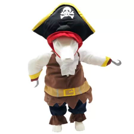 Pet Life Captain Snuggles Pirate Dog Costume Cat Costumes