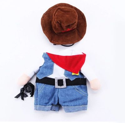 Image showing  Rodeo Bones' Cowboy Pet Dog Costume Uniform