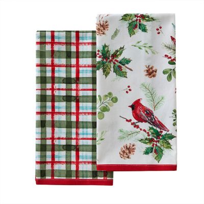 SKL Home Berry Cardinal Dish Towel Set, 2 pk.