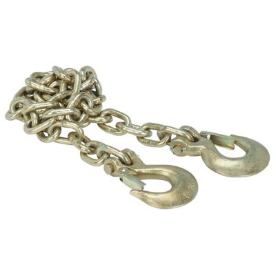 GEN-Y Hitch Executive Fifth to Gooseneck Safety Chain 3/8 x 84 in. Safety Chain with 2 Safety Slip Hooks Grade 70, GH-70684