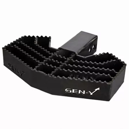 GEN-Y Hitch 2.5" Shank Serrated Hitch Step 500 lb Capacity Hitch Steps