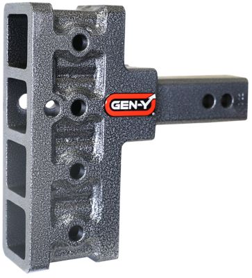GEN-Y Hitch 2 in. Shank 10K lb. Capacity Mega-Duty Hitch, 5 in. Offset Drop, 1.5K Tongue Weight