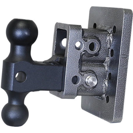 GEN-Y Hitch 2 in. Shank 16K lb. Capacity Mega-Duty Bolt-On Hitch with GH-051 Versa-Ball, 2.5 in. Drop, 2K lb. Tongue Weight