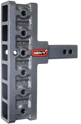 GEN-Y Hitch 2 in. Shank 16K lb. Capacity Mega-Duty Hitch, 7.5 in. Offset Drop, 2K lb. Tongue Weight