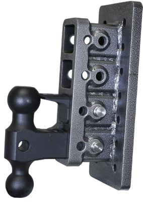 GEN-Y Hitch 2 in. Receiver Mega-Duty Bolt-On Hitch with Versa-Ball and Pintle Lock, 16,000 lb. Capacity