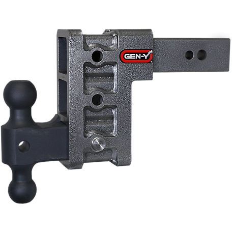 GEN-Y Hitch 2.5 in. Shank 32K lb. Capacity Mega-Duty Hitch with GH-0161 Versa-Ball, 6 in. Drop, 3.5K lb. Tongue Weight