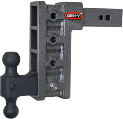 GEN-Y Hitch 2.5 in. Shank 32K lb. Capacity Mega-Duty Hitch with GH-0161 Versa-Ball, 9 in. Drop, 3.5K lb. Tongue Weight