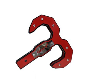 GEN-Y Hitch Hulk 2.5 21K Tow Hook Black/Red 2.5 in. Shank, GH-0072