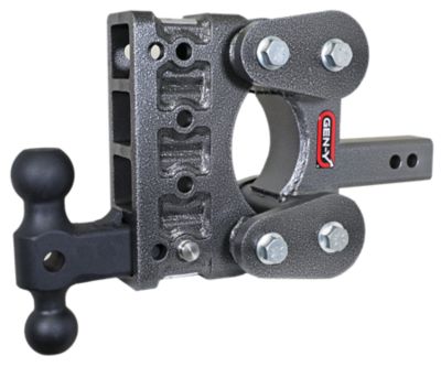 GEN-Y Hitch 2 in. Shank 16K lb. Capacity The Boss Torsion-Flex Hitch with GH-051 Versa Ball, 5 in. Drop, 1.7K lb. Tongue Weight