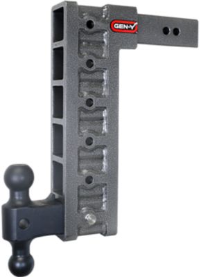 GEN-Y Hitch 2-1/2 in. Receiver Mega-Duty Hitch with Versa-Ball and Stabilizer Kit, 21,000 lb. Capacity