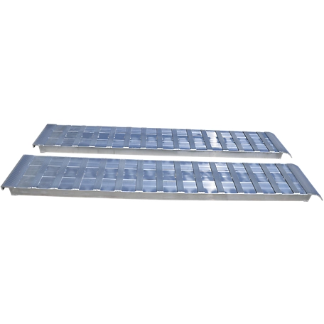 GEN-Y Hitch 10K lb. Capacity Extreme-Duty 6 ft. Aluminum Loading Ramps, 15 in. x 72 in., 1 Pair