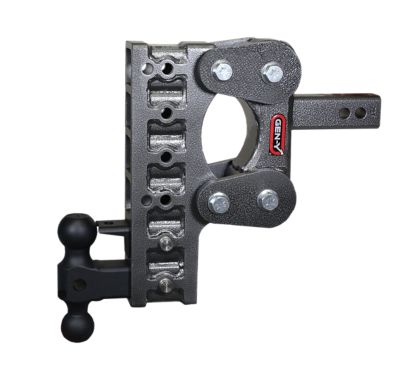 GEN-Y Hitch 2 in. Shank 10K lb. Capacity The Boss Torsion-Flex Hitch with GH-031 Dual-Ball/GH-032 Pintle Lock, 10 in. Drop