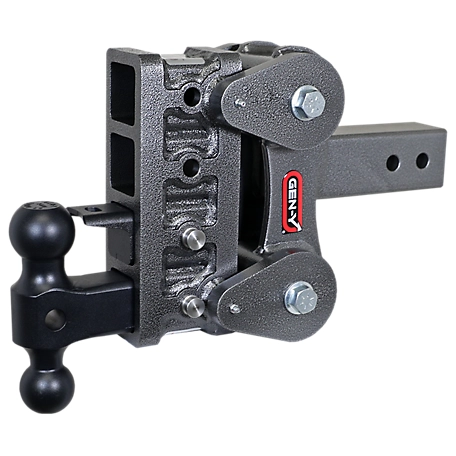 GEN-Y Hitch 2.5 in. Shank 10K lb. Capacity The Boss Torsion-Flex Hitch with GH-031 Dual-Ball/GH-032 Pintle Lock, 5 in. Drop