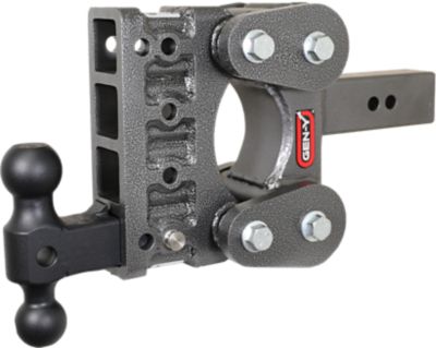 GEN-Y Hitch 2.5 in. Shank The Boss Torsion-Flex Dual Ball Hitch, 5 in. Drop, 1,700 lb. Capacity