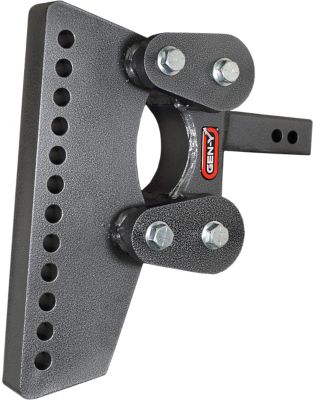 GEN-Y Hitch 2 in. Shank 16K lb. Capacity The Boss Torsion-Flex Hitch, 9.5 in. Drop, 1.7K lb. Tongue, Weight Distribution Shank