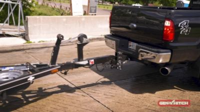 Image showing  2 in. Receiver The Boss Torsion-Flex Dual Ball Hitch Mount with Pintle Lock, 16,000 lb. Capacity