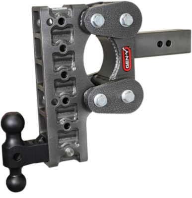 GEN-Y Hitch 2.5 in. Shank 16K lb. Capacity The Boss Torsion-Flex Hitch with GH-051 Dual-Ball, 10 in. Drop, 1.7K lb. Tongue