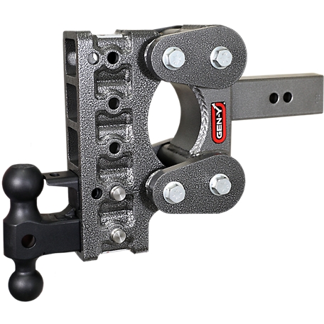 GEN-Y Hitch 2.5 in. Shank 16K lb. Capacity The Boss Torsion-Flex Hitch with GH-051 Dual-Ball/GH-032 Pintle Lock, 7.5 in. Drop