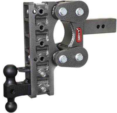 GEN-Y Hitch 2.5 in. Shank 16K lb. Capacity The Boss Torsion-Flex Hitch with GH-051 Dual-Ball/GH-032 Pintle Lock, 10 in. Drop
