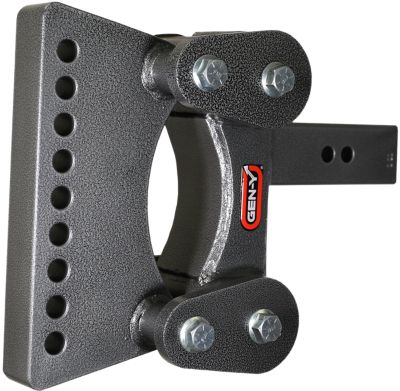 GEN-Y Hitch 2.5 in. Shank 21K lb. Capacity The Boss Torsion-Flex Hitch, 7 in. Drop, 2.4K lb. Tongue, Weight Distribution Shank