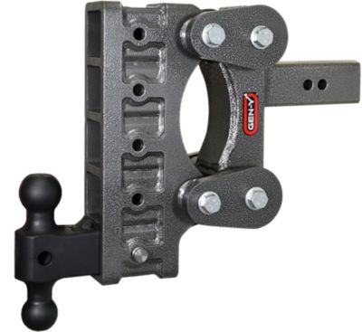 GEN-Y Hitch 2.5 in. Shank 21K lb. Capacity The Boss Torsion-Flex Hitch with GH-061 Dual-Ball, 9 in. Drop, 2.4K lb. Tongue