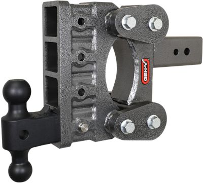 GEN-Y Hitch 3 in. Shank The Boss Torsion-Flex Dual Ball Hitch, 6 in. Drop, 2.4K lb. Capacity