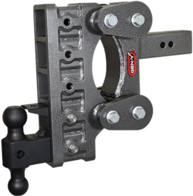 GEN-Y Hitch 2.5 in. Shank 21K lb. Capacity The Boss Torsion-Flex Hitch with GH-061 Dual-Ball/GH-062 Pintle Lock, 9 in. Drop