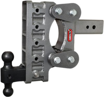 GEN-Y Hitch 3 in. Shank The Boss Torsion-Flex Dual Ball Hitch, 9 in. Drop, 2.4K lb. Capacity