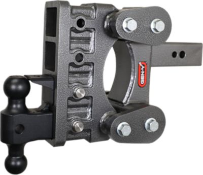 GEN-Y Hitch 2.5 in. Shank 32K lb. The Boss Torsion-Flex 6 in. Drop 3.5K TW 32K Hitch with GH-0161 Versa-Ball, 6 in. Drop