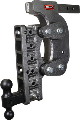 GEN-Y Hitch 2 in. Shank The Boss Torsion-Flex Hitch with Versa-Ball and Stabilizer Kit, 17.5 in. Drop