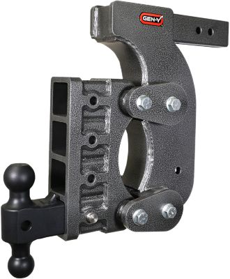 GEN-Y Hitch 21K lb. Capacity The Boss Torsion-Flex Hitch with GH-061 Versa-Ball and GH-0100 Stabilizer Kit, 2.4K Tongue
