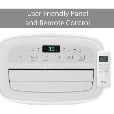 Image showing 5 th LG Portable Air Conditioner, 250 sq. ft., 6,000 BTUs