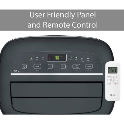 Image showing 6 th LG 115V Portable Air Conditioner, 400 sq. ft., 8,000 BTU