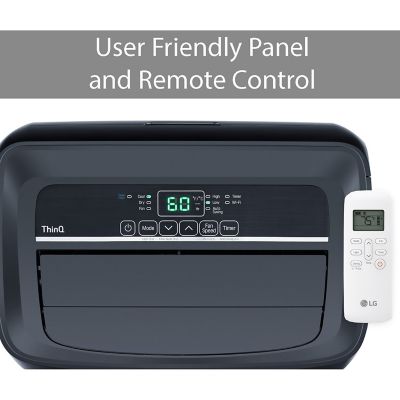 Image showing 8 th LG 10,000 BTU Portable Air Conditioner