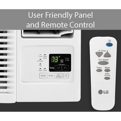 Image showing  7,500 BTU Heat and Cool Window Air Conditioner with Wi-Fi Controls